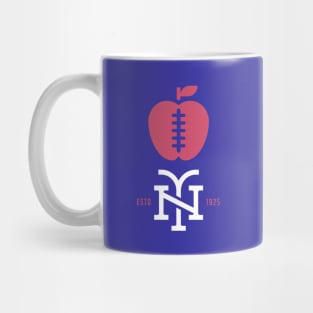 The Big Apple Football, NY Giants Super Bowl Run Mug